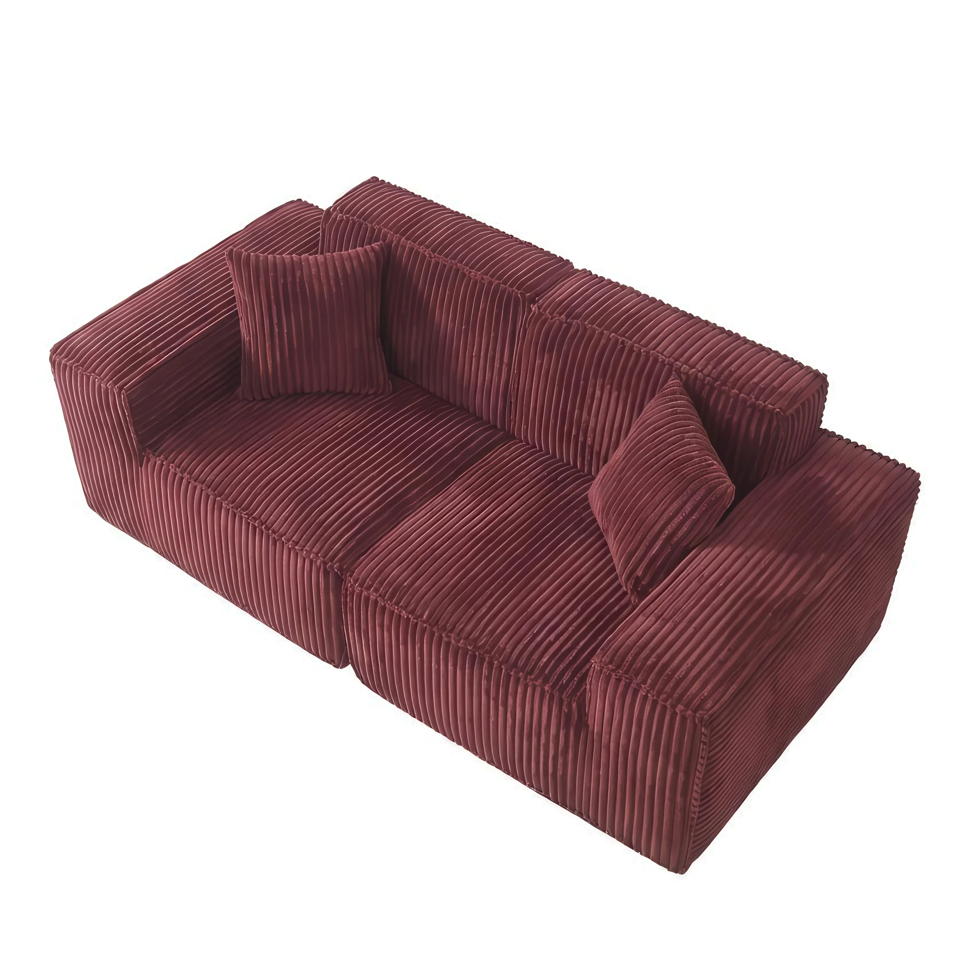 Puffy Domino Loveseat - Image 27