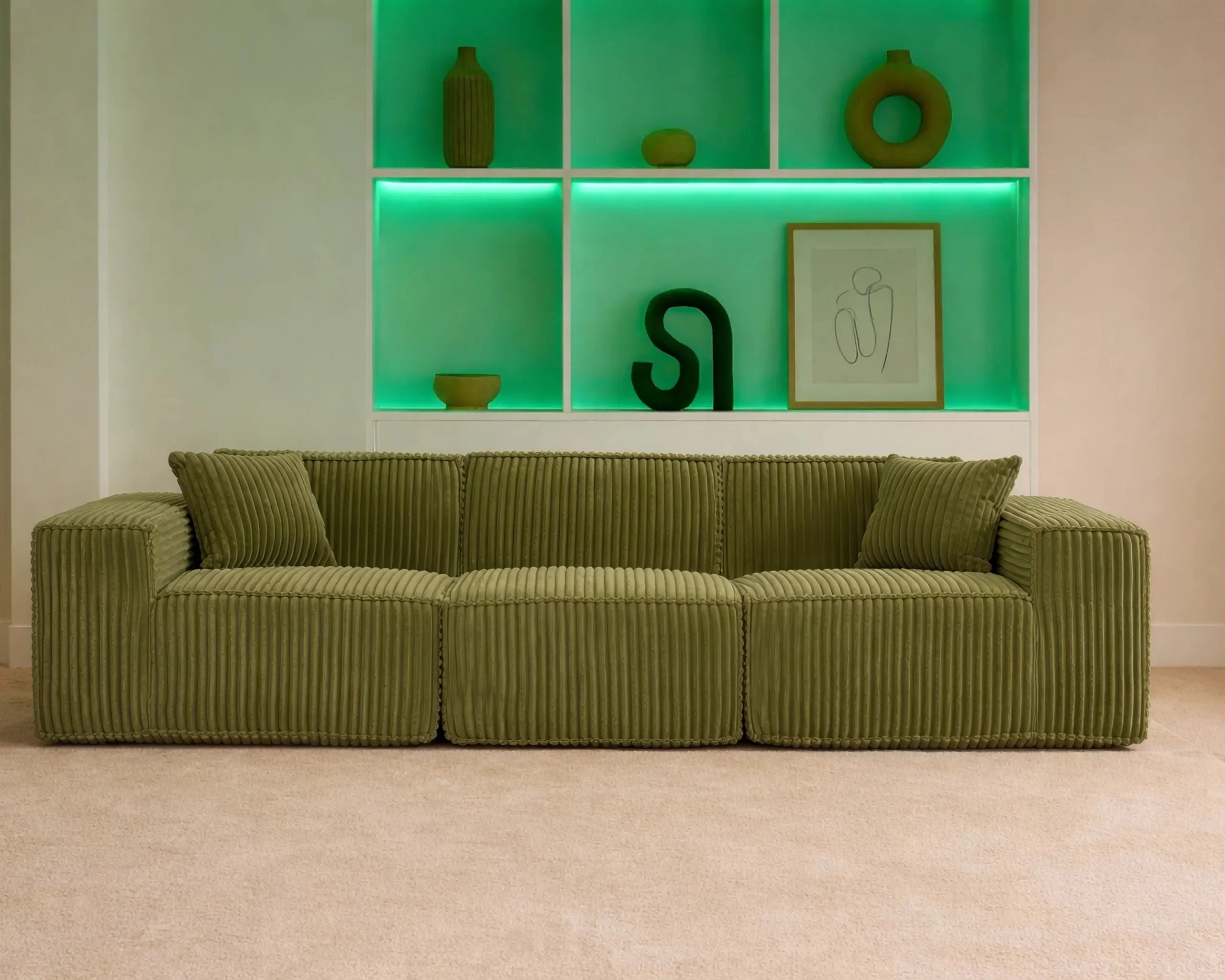 Puffy Domino Three Seater - Image 16