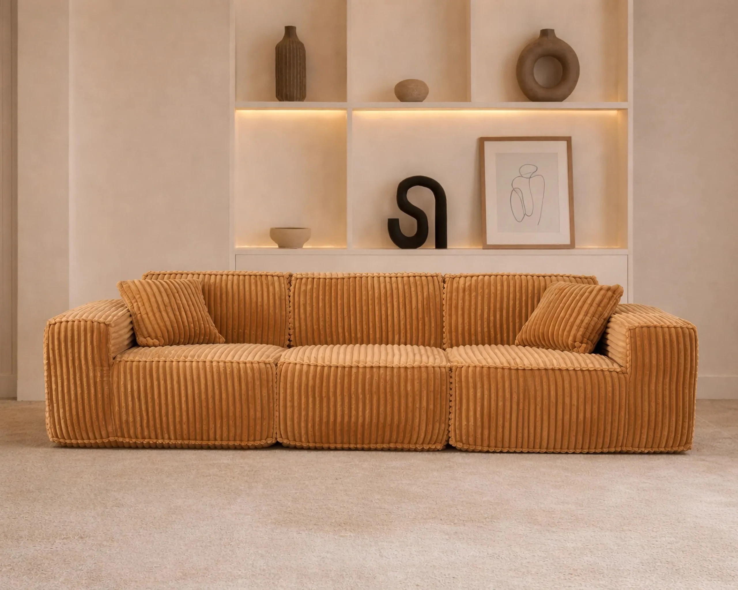 Puffy Domino Three Seater - Image 3