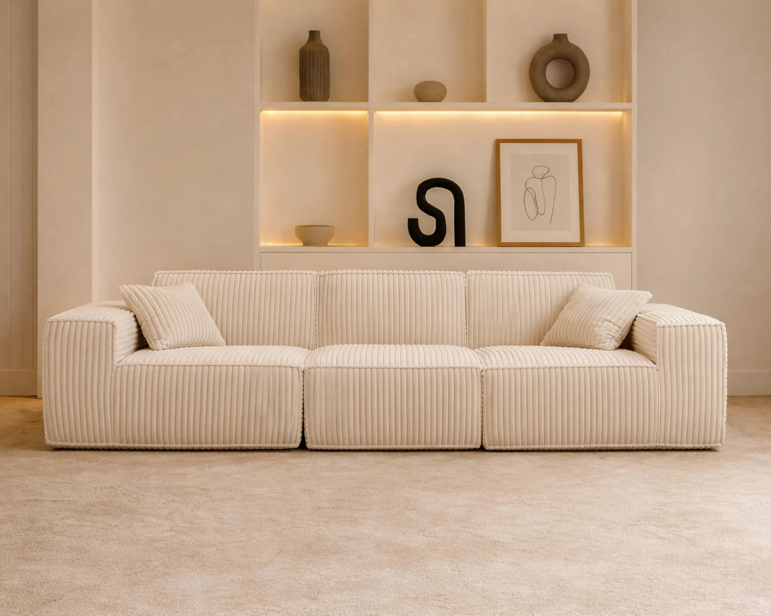 Puffy Domino Three Seater - Image 4
